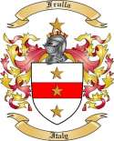 Frulla Family Crest from Italy