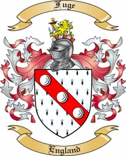 Fuge Family Crest from England