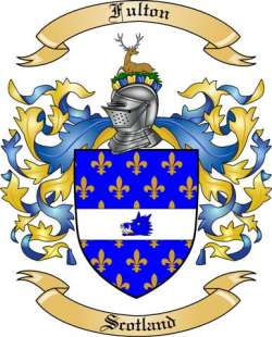 Fulton Family Crest from Scotland