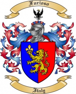 Furioso Family Crest from Italy2