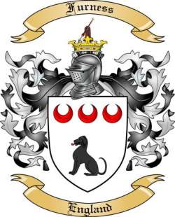 Furness Family Crest from England