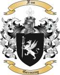 Fus Family Crest from Germany