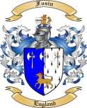 Fusin Family Crest from England