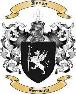 Fuson Family Crest from Germany