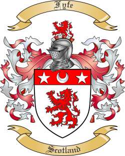 Fyfe Family Crest from Scotland