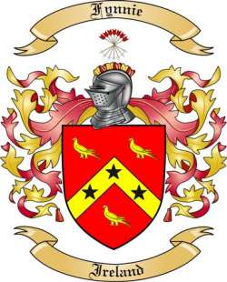 Fynnie Family Crest from Ireland