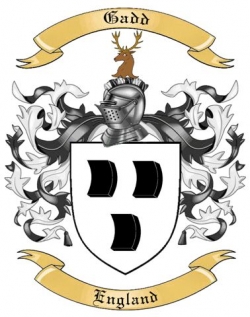 Gadd Family Crest from England
