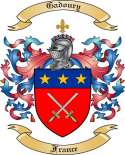 Gadoury Family Crest from France2