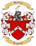 Gafare Family Crest from England