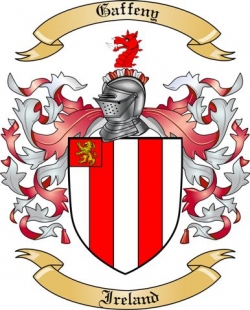Gaffeny Family Crest from Ireland