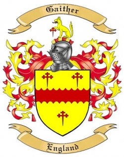 Gaither Family Crest from England