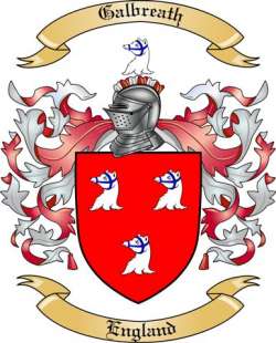 Galbreath Family Crest from England