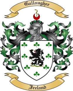 Gallaugher Family Crest from Ireland