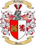 Gallegos Family Crest from Spain
