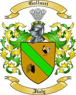 Gallucci Family Crest from Italy2
