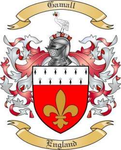 Gamall Family Crest from England