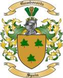 Gambocorta Family Crest from Spain