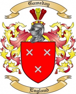 Gameday Family Crest from England