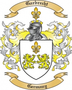 Garbrecht Family Crest from Germany