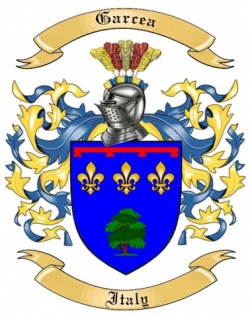 Garcea Family Crest from Italy