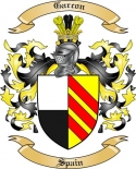 Garcon Family Crest from Spain