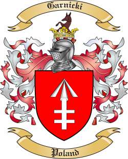 Garnicki Family Crest from Poland