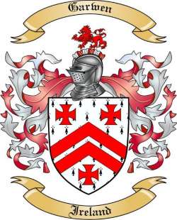 Garwen Family Crest from Ireland