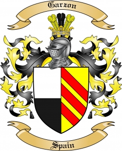 Garzon Family Crest from Spain