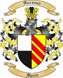 Garzona Family Crest from Spain