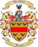Gauithier Family Crest from France