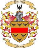 Gauthyer Family Crest from France