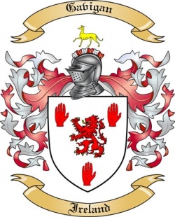 Gavigan Family Crest from Ireland