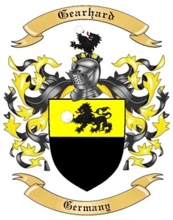 Gearhard Family Crest from Germany