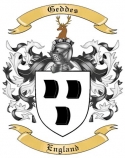 Geddes Family Crest from England