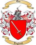 Gee Family Crest from England