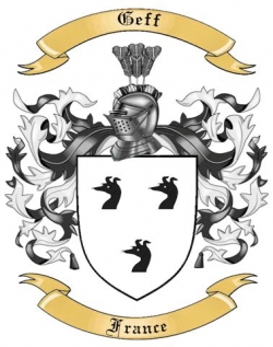 Geff Family Crest from France