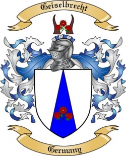 Geiselbrecht Family Crest from Germany