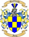 Gentileschi Family Crest from Italy2