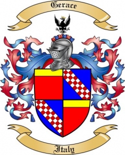 Gerace Family Crest from Italy