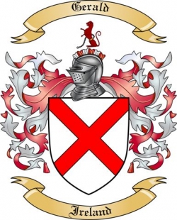 Gerald Family Crest from Ireland