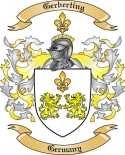 Gerberting Family Crest from Germany