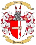 Gering Family Crest from Germany