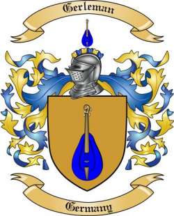 Gerleman Family Crest from Germany