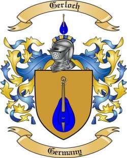Gerloch Family Crest from Germany