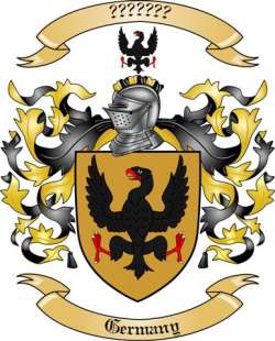Germany Family Crest from Germany
