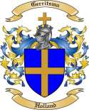 Gerritsma Family Crest from Holland