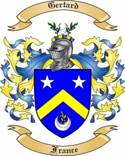 Gertard Family Crest from France