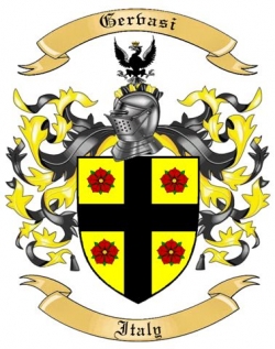 Gervasi Family Crest from Italy