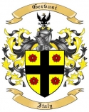 Gervasi Family Crest from Italy