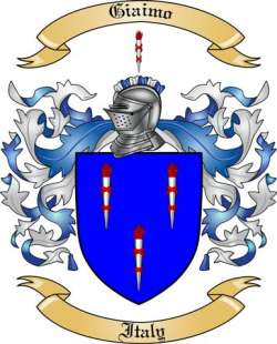 Giaimo Family Crest from Italy